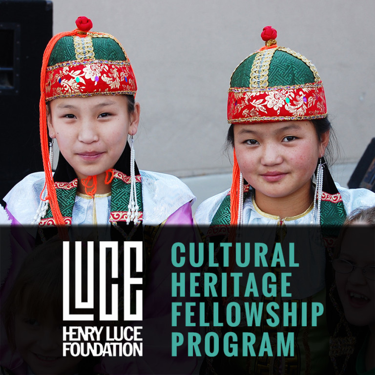 Luce-Cultural-Heritage-SQ900-768x768 cultural heritage fellowship program advertisement